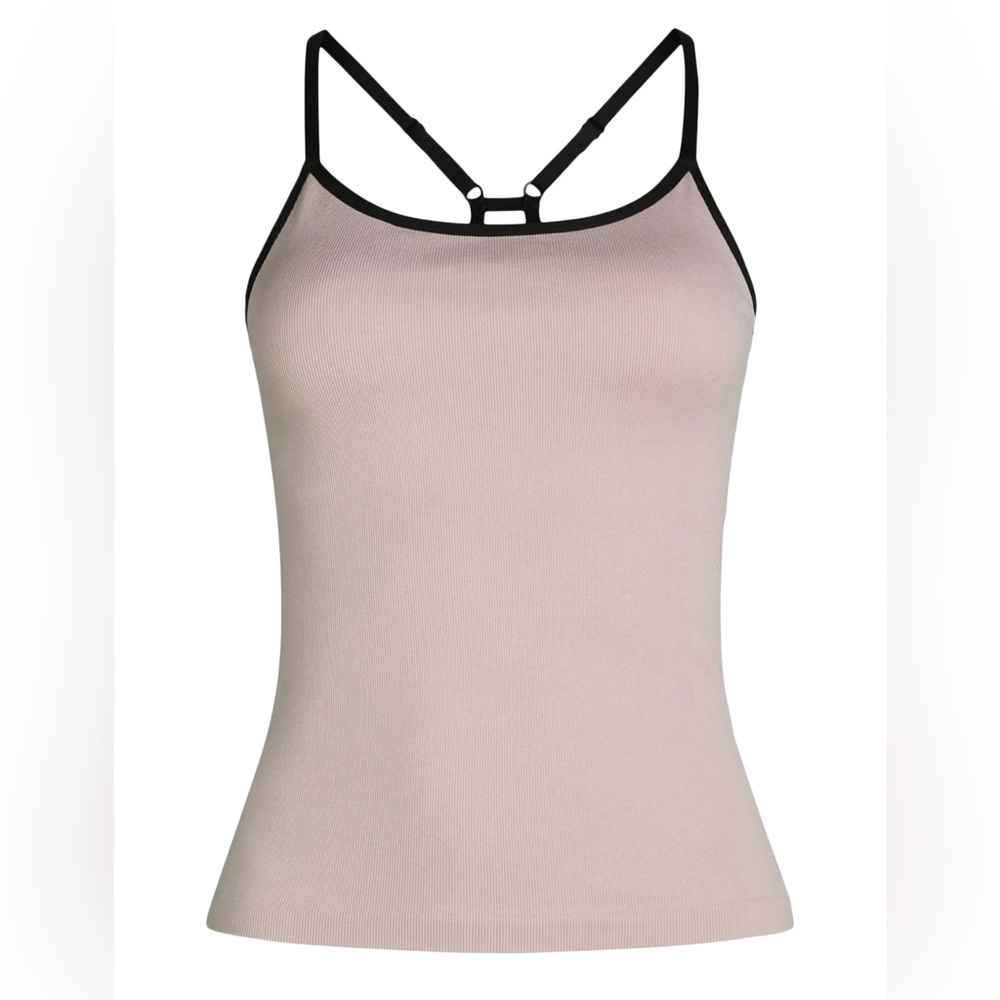 Love & Sports Women's Seamless Ribbed Camisole, Size L(12-14)